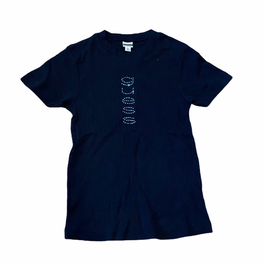 Vintage Y2K guess jeans logo baby tee